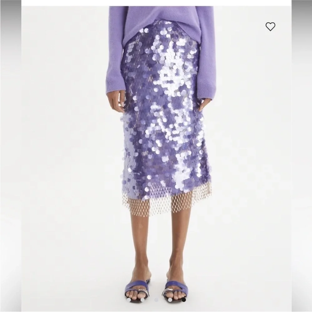 Tory Burch Sequin Shell Skirt